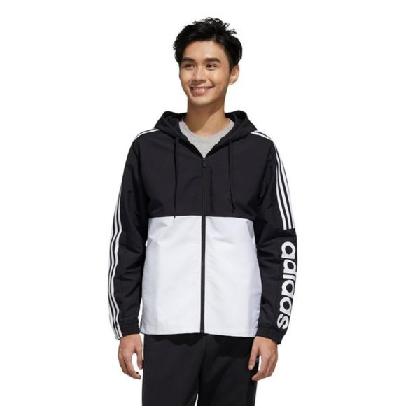 Adidas Men's Essentials Colorblocked Windbreaker - Picture 6 of 8